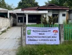 KPK Terima Data 31 Rumah Dinas Milik Pemprov Riau yang Dikuasai Mantan Pejabat, Ini Daftar Lengkapnya