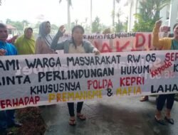 Warga Seraya Atas Tuntut BP Batam Buktikan Legalitas Lahan Ruli