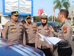 Polres Dumai Cek Langsung Kesiapan Seluruh Kendaraan Dinas Menjelang Pilkada Tahun 2024