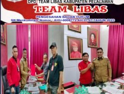 DPD Team Libas Pelalawan Audiensi Dengan Bupati Pelalan H. ZUKRI, S.E