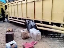 Mobil Pengangkut BBM Illegal Asal Jambi Bebas Melintas, Polres Pelalawan Terkesan Tutup Mata Diduga Menerima Setoran