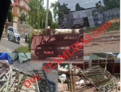 Mengejutkan..! Besi Pagar Gedung Kantor DPRD Kabupaten Pelalawan Yang Merupakan Aset Negara Diperjual Belikan Di Kara-Kara Oleh Oknum Staff DPRD Pelalawan