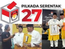 Ini Kata Paslon Nomor Urut 1 pada Penetapan Nomor Urut Pilkada Kabupaten Pelalawan