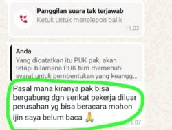 Diduga Mediator Disnaker Kabupaten Pelalawan Berpihak Pada Perusahaan PT SHL Dan Menghalangi Tugas Suara Serikat Buruh Nasional