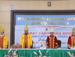 Rapat Paripurna DPRD Memperingati Hari Jadi Kabupaten Nias Utara Ke -16 Tahun.