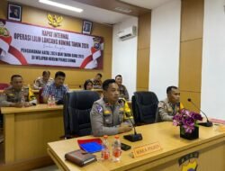 Dalam Rangka Kesiapan Operasi Lilin Lan ang Kuning 2024 Polres Dumai Adakan Rapat Internal 