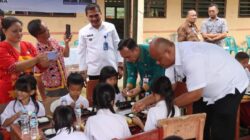 Pemerintah Daerah Kabupaten Nias Utara Uji Coba Program Makan Gratis Dan Bergizi Di Sekolah.