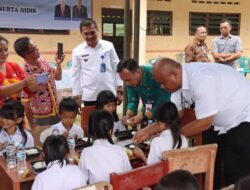 Pemerintah Daerah Kabupaten Nias Utara Uji Coba Program Makan Gratis Dan Bergizi Di Sekolah.