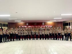 Polresta Barelang Gelar Upacara Korps Raport: 104 Personel Naik Pangkat Setingkat Lebih Tinggi.