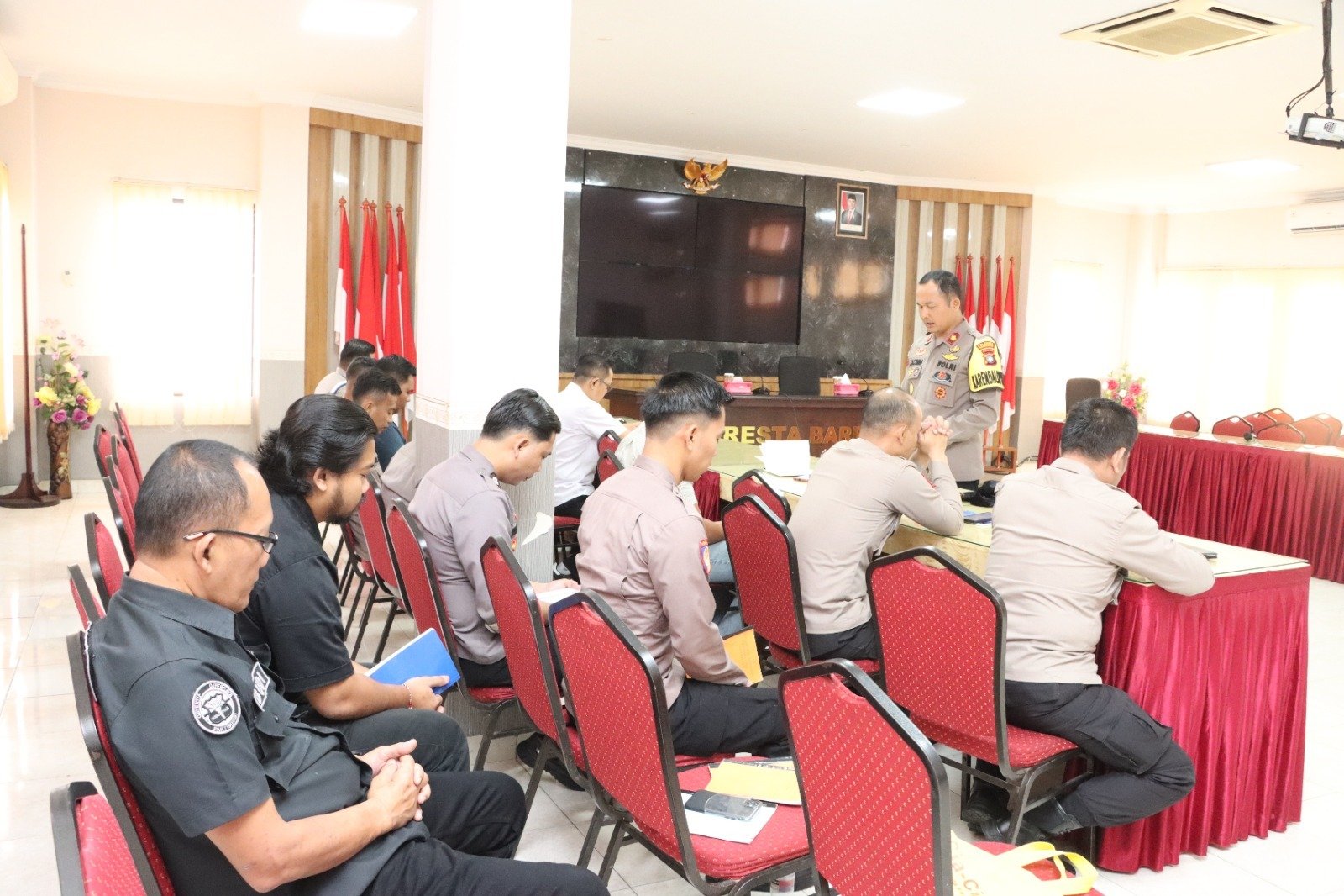 Mengawali Tahun Baru 2025, Polresta Barelang Gelar Kegiatan Binrohtal
