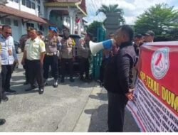 Forum Aksi Peduli Tenaga Kerja Lokal Dumai Datangi PN, Tuntut Pembatalan Akta Kesepakatan Antara PT Russindo Rekayasa Pranata dan PT Srikandi Inti Lestari
