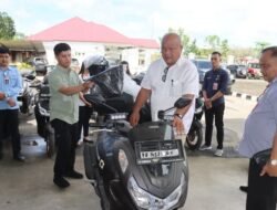 Puskesmas Di Wilayah Kabupaten Nias Utara Menerima Roda Dua