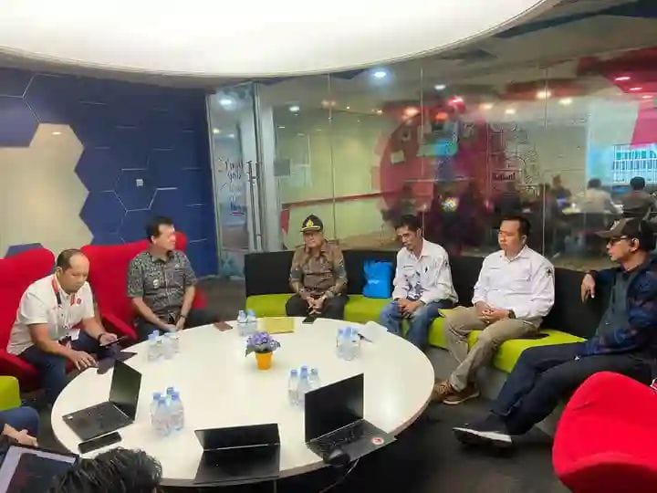 Wakil Bupati Nias Utara Audensi Kepada Pimpinan Telkomsel di Medan