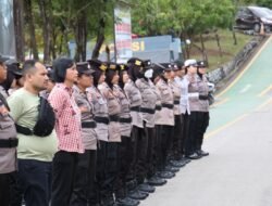 Ciptakan Suasana Nyaman dan Aman, Polresta Barelang Gelar Apel Siaga Antisipasi Libur Panjang Isra Mikraj dan Imlek