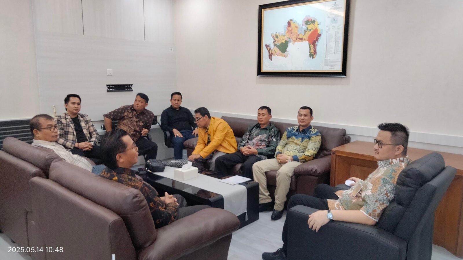 Pengurus Badan Kerja Sama Gereja dan Lembaga Kristen Indonesia (BKSG-LK) DPW Kepri, DPC Kota Batam Audiensi di DPRD 