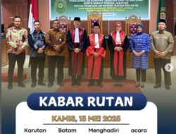 Karutan Batam Menghadiri acara Pengambilan Sumpah Jabatan, Pelantikan, dan Serah Terima Jabatan Ketua Pengadilan Negeri Batam
