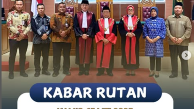 Karutan Batam Menghadiri acara Pengambilan Sumpah Jabatan, Pelantikan, dan Serah Terima Jabatan Ketua Pengadilan Negeri Batam