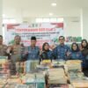 Dispersip Terima Buku Literasi Dari Polres Meranti Dalam Rangka Hari Bhayangkara Ke 79