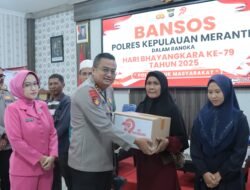 Sambut Hari Bhayangkara Ke 79, Polres Meranti Bagikan Baksos Pada Kaum Duafa
