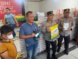 Polda Riau Grebek Distributor Beras Oplos di Pekanbaru