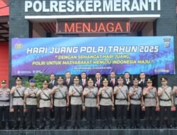 Upacara Peringatan Hari Juang Polri Tahun 2025, Polres Kepulauan Meranti Laksanakan Dengan Penuh Khidmat