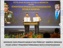 Imigrasi dan Pemasyarakatan Perkuat Sinergi dengan Polri Lewat Penandatanganan Nota Kesepahaman