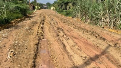 Diduga Sarat KKN, Proyek Pengerasan Jalan di Desa Tanjung Mulia Jadi Sorotan