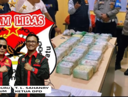 DPD Team Libas Apresiasi Polres Meranti Ungkap Kasus Narkoba 30 Kilogram