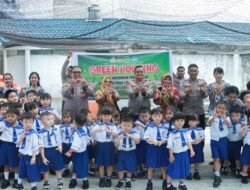 Kapolres Meranti Ajak Anak-anak Cinta Lingkungan Lewat Gerakan Green Policing