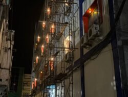 Renovasi Dyva Hotel di Selatpanjang Dinilai Membahayakan Pengguna Jalan