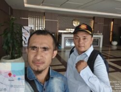 Ketua LBH CCI Batam Bersama Sekretaris Serahkan Surat Permohonan Penerbitan UWTO
