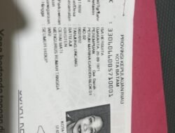 Mohon Bantuannya Warga Batam jika Ada yang Melihat BPKB dengan No. 02424046 agar bisa Menghubungi Pemilik An. Isa Hersuita