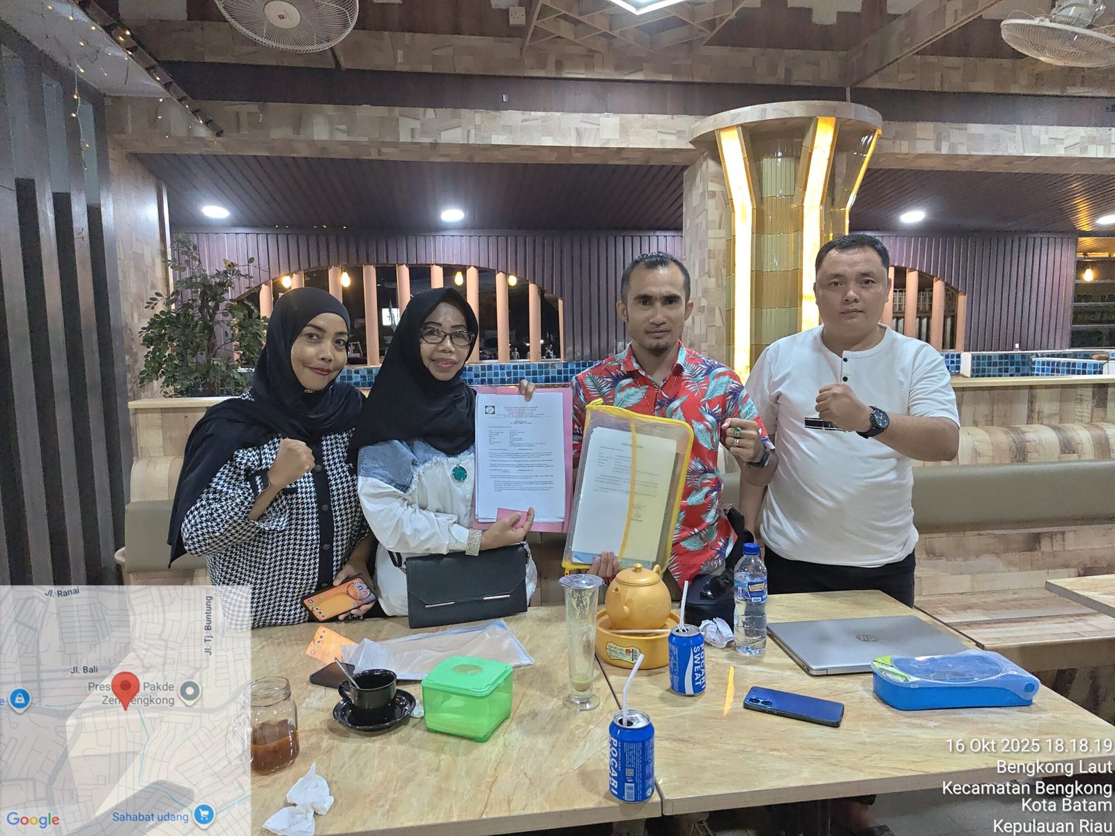 Erma Yanti Resmi Serahkan Surat Kuasa kepada Ketua LBH CCI Kota Batam untuk Pendampingan Pengurusan UWTO di BP Batam