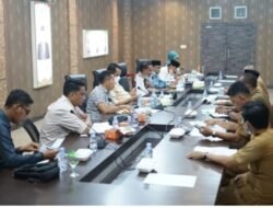 Komisi I melaksanakan Rapat Kerja membahasa KUA-PPAS Tahun Anggaran 2022 bersama OPD-OPD Mitra Kerja