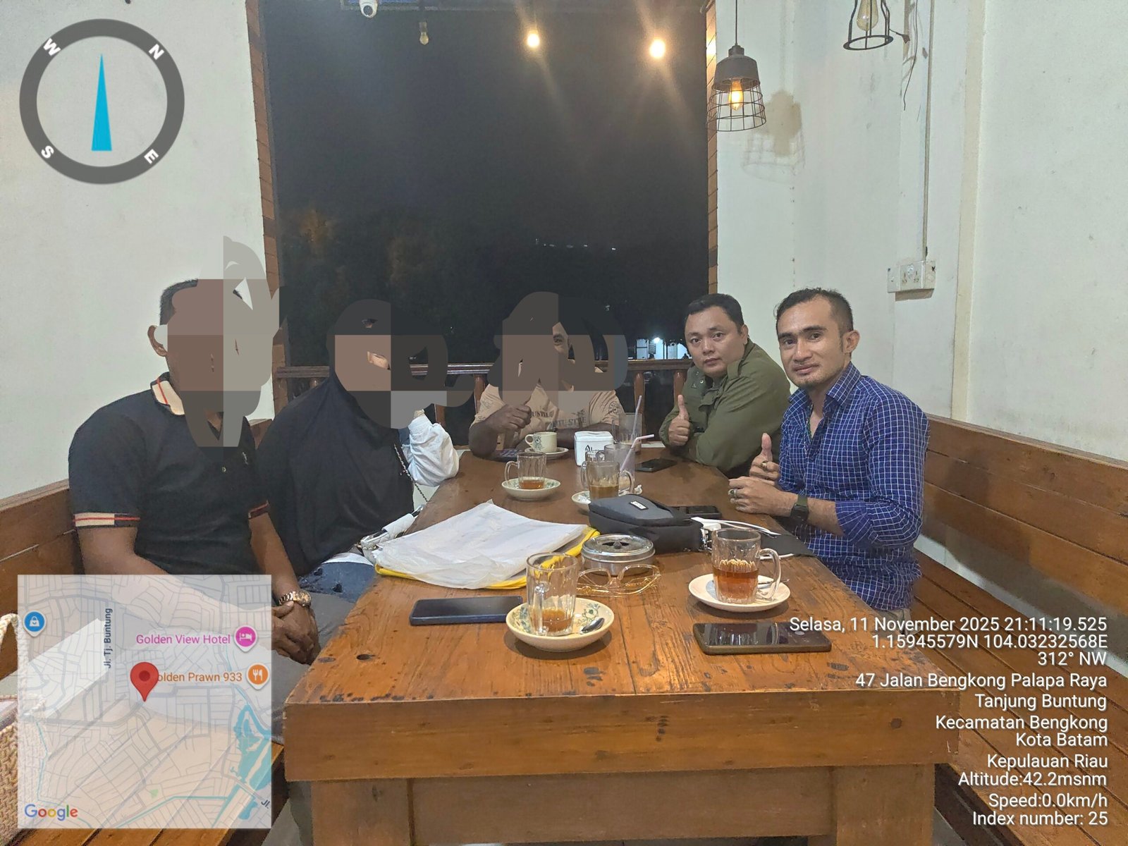 Tim LBH CCI Kota Batam Serahkan Surat Permohonan Perundingan kepada Kepala BP Batam Terkait Lahan Bengkong Asrama