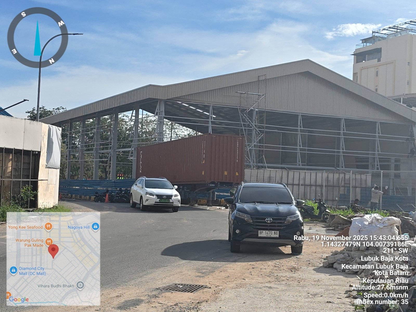 Disebut Proyek Bangunan di Kawasan Citywalk Milik PT LSJ-BCS Diduga Kuat Tanpa Izin Resmi PBG, Team Libas Kepri akan Bersurat