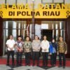 Bupati Asmar Silahturahmi Bersama Kapolda Riau Kolaborasi Sukseskan Program Polri dan Pemkab. Meranti