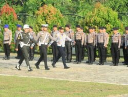 Wakapolres Meranti Pimpin Apel Operasi Keselamatan Lancang Kuning 2026.