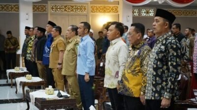 Bupati Asmar Hadiri Penyerahan Laporan BPKP di Pekanbaru, Soroti IPM dan Keterbatasan Tenaga Kesehatan di Meranti