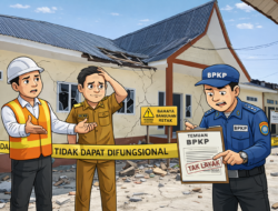 Serah Terima Kunci Dinanti, Intruksi BPKP Lantai Turun Harus di Perbaiki Kantor Perikanan Belum Bisa Berfungsi