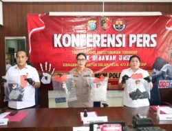 Ditreskrimum Polda Kepri Gelar Konferensi Pers Tindak Pidana Persetubuhan Terhadap Anak Dibawah Umur