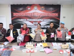 Ditresnarkoba Polda Kepri Gelar Konferensi Pers Ungkap Kasus dan Pemusnahan Barang Bukti Tindak Pidana Narkotika Periode Bulan Februari-april 2026