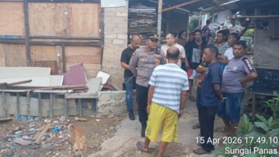 Respons Cepat Layanan 110, Personel Polsek Batam Kota Amankan Pria yang Mengancam Warga di Baloi Kolam