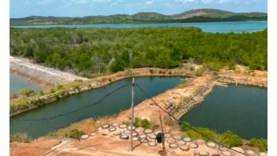 Diduga Tambak Udang di Kampung Tua Teluk Lengung Kabil Tidak Berizin Resmi