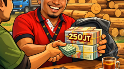 Kades Serapung Akui Sisa Uang Rp80 Juta: Transaksi Kayu Mahang Hampir Dua Tahun Mandek, Integritas Jabatan Dipreteli—APH Didesak Turun Tangan