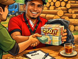 Kades Serapung Akui Sisa Uang Rp80 Juta: Transaksi Kayu Mahang Hampir Dua Tahun Mandek, Integritas Jabatan Dipreteli—APH Didesak Turun Tangan