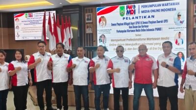 Pelantikan PWMOI DPD Kota Batam : Resky Law, Yutel dan Chris KSB Terpilih