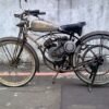 Motor Pedagang Tahu Tek Terbakar di Depan Balai Desa