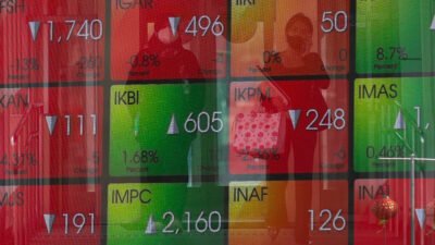IHSG-27 Dibuka Lesu, BBRI, MAPI, PTBA Meroket