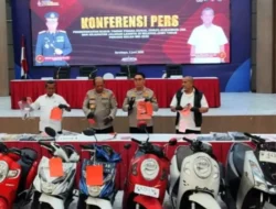 Polda Jatim Sita Ratusan Motor dalam 320 Kasus Curanmor Mei 2026